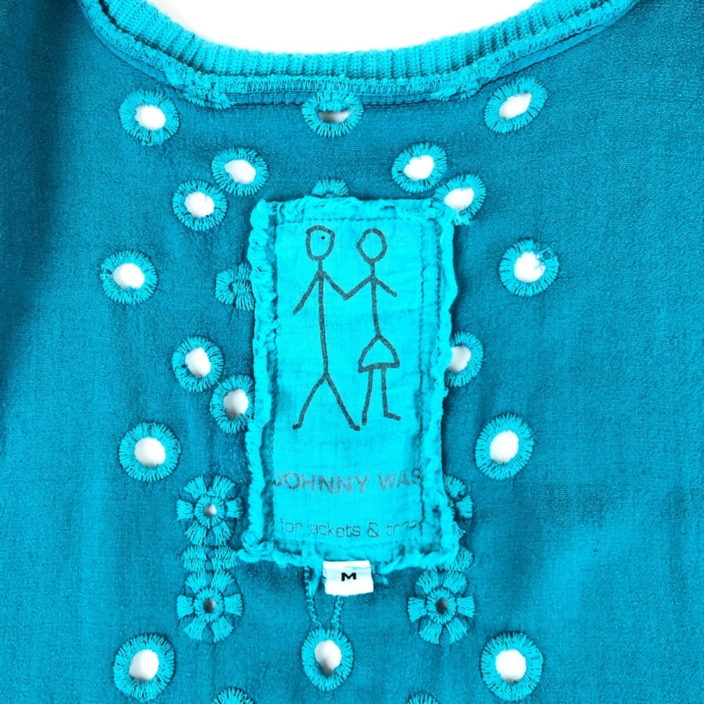 Johnny Was Greban Velvet Kimono Wrap in MRI - Picture 6 of 15